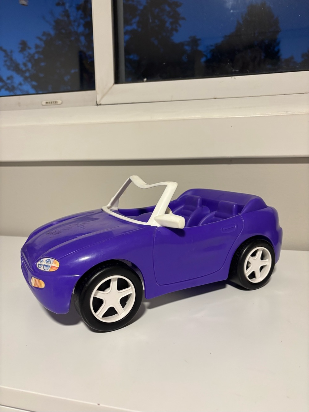 Vintage purple Barbie convertible from 1996